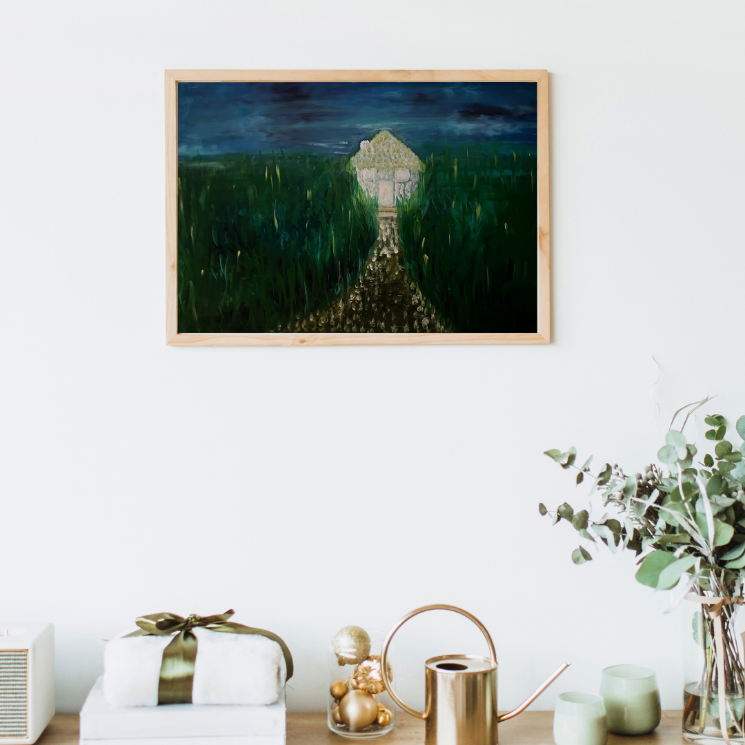 Abstract - Acrylic on Hardboard 86cm x 60cm