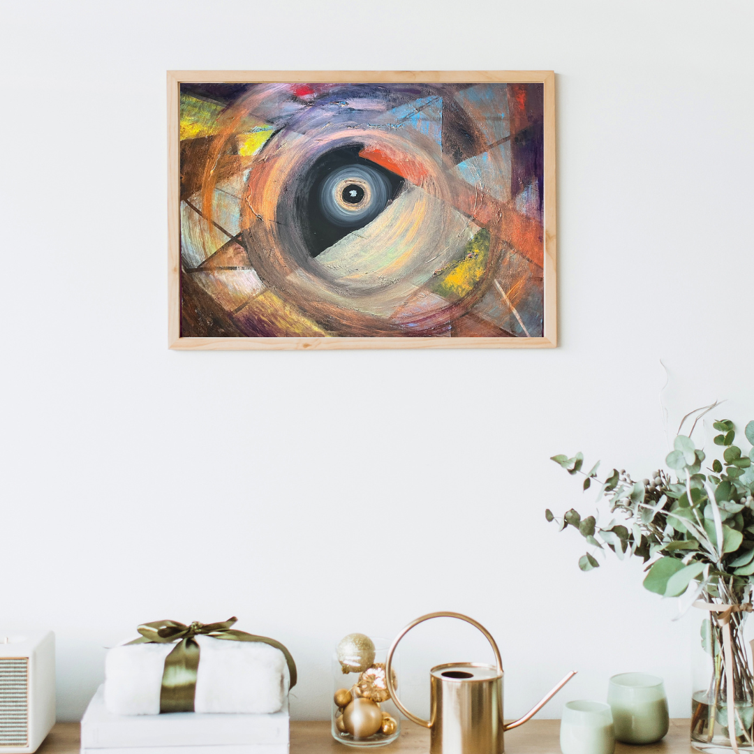 Abstract - Acrylic on Canvas 77cm x 58cm