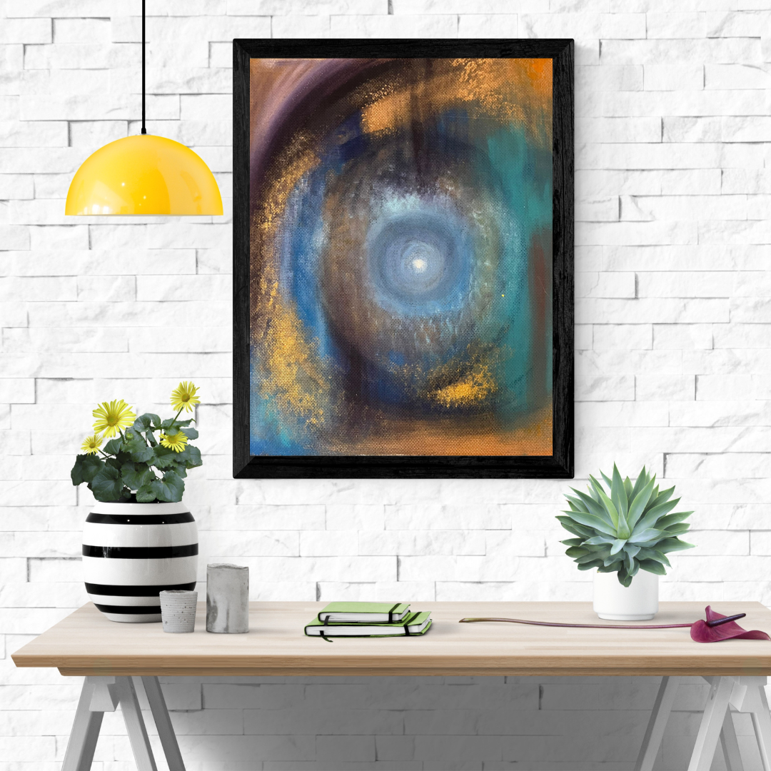 Abstract - Acrylic on Hardboard 49cm x 63cm