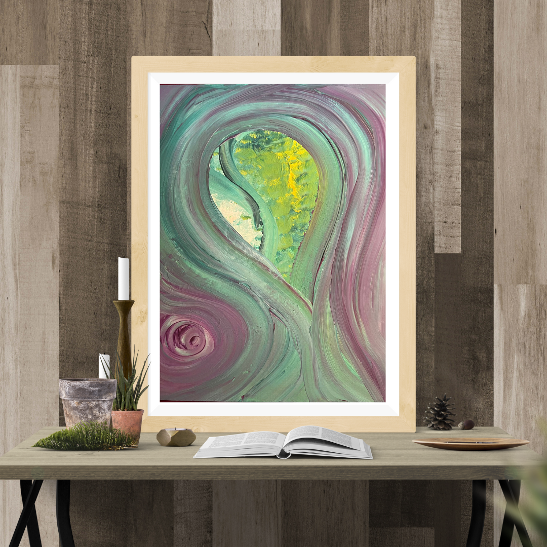 Abstract - Acrylic on Canvas 30cm x 40cm