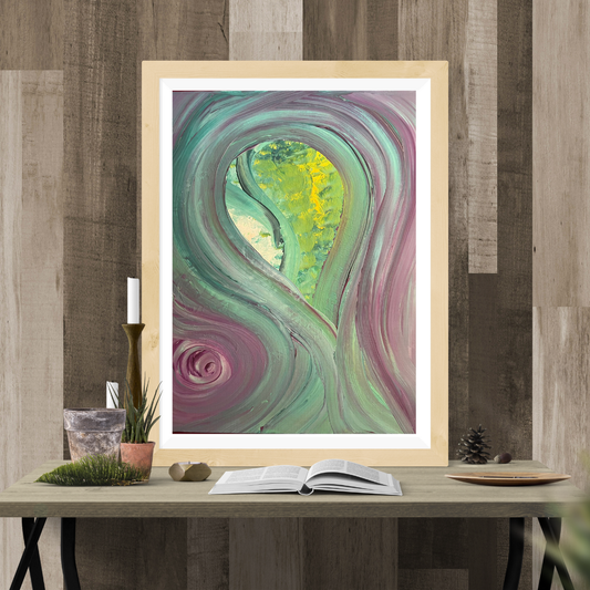 Abstract - Acrylic on Canvas 30cm x 40cm