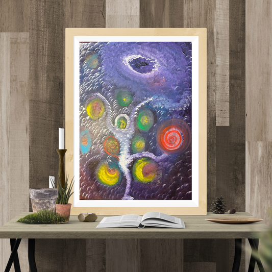 Abstract - Acrylic on Canvas 40cm x 60cm