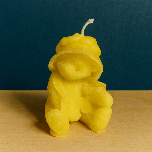Teddy Bear Candle H:6cm W:3cm