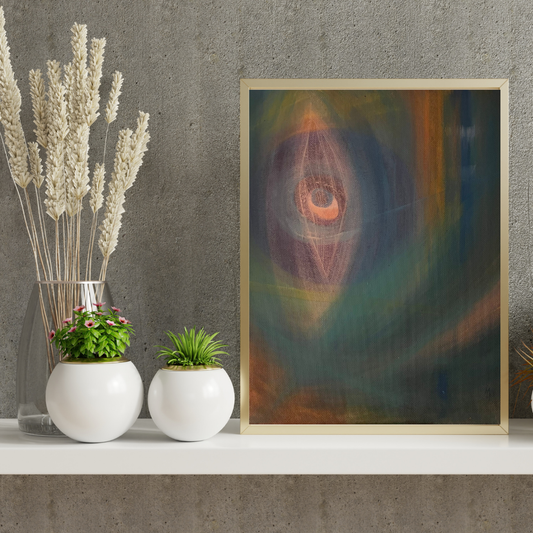 Abstract - Acrylic on Hardboard 43cm x 50cm