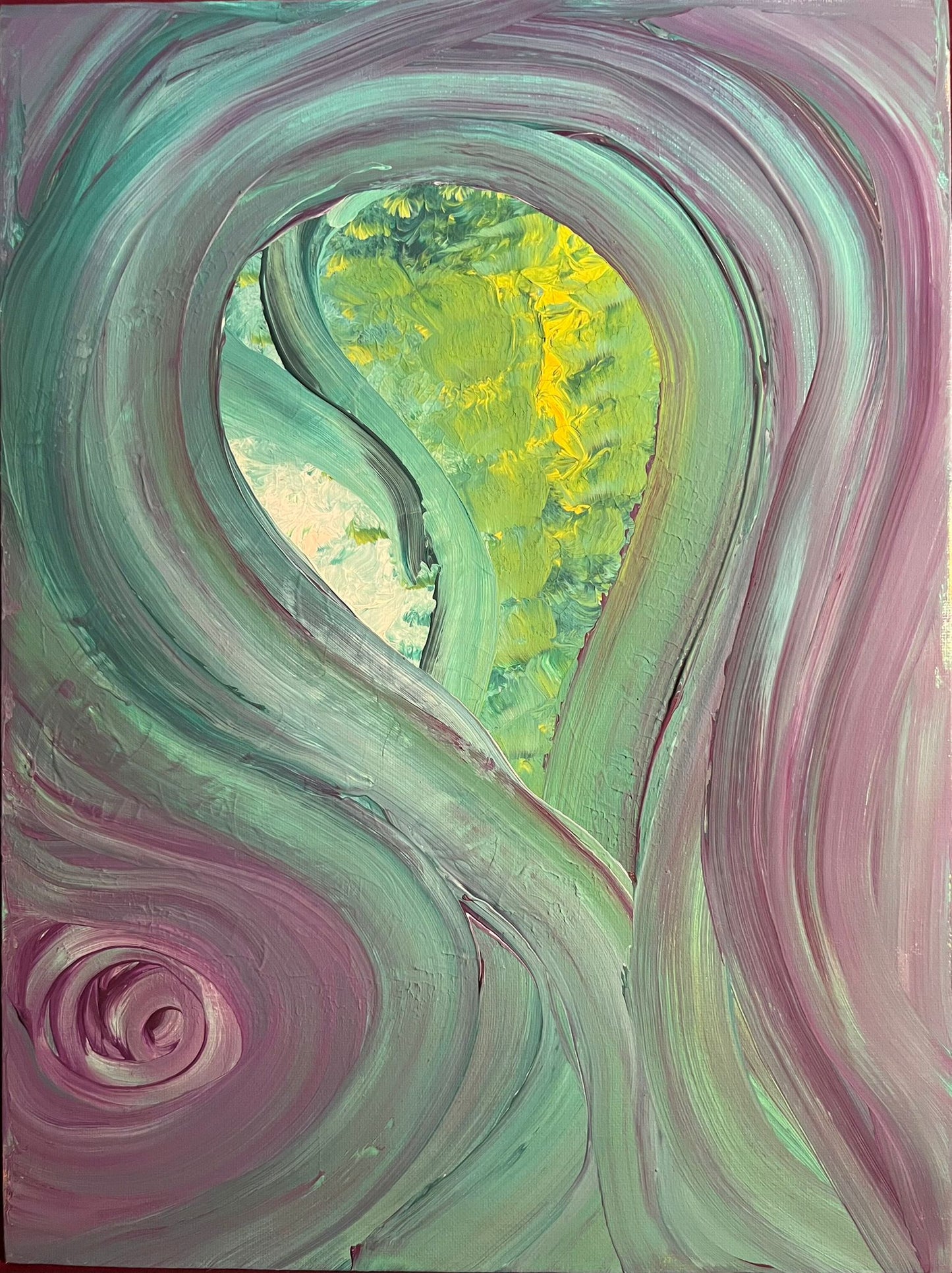 Abstract - Acrylic on Canvas 30cm x 40cm