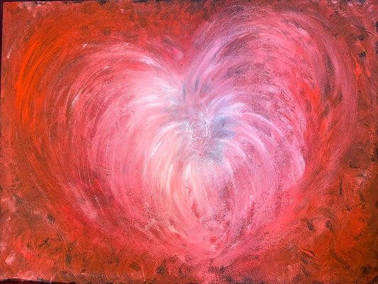 Abstract - Acrylic on Hardboard 75cm x 45cm