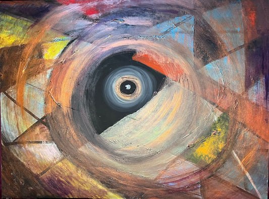 Abstract - Acrylic on Canvas 77cm x 58cm