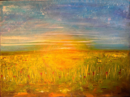 Abstract - Acrylic on Canvas 100cm x 70cm