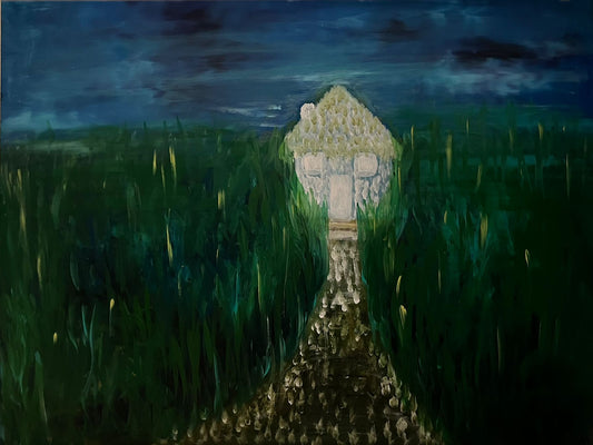 Abstract - Acrylic on Hardboard 86cm x 60cm