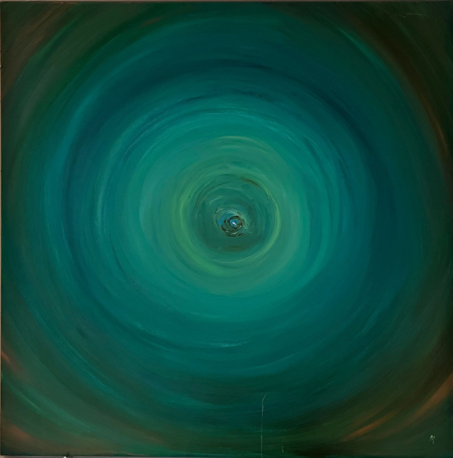 Abstract - Acrylic on Hardboard 48cm x 48cm