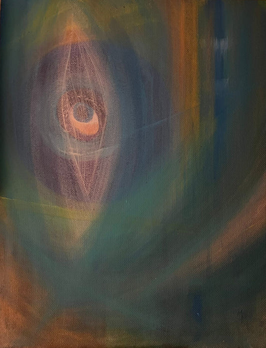 Abstract - Acrylic on Hardboard 43cm x 50cm