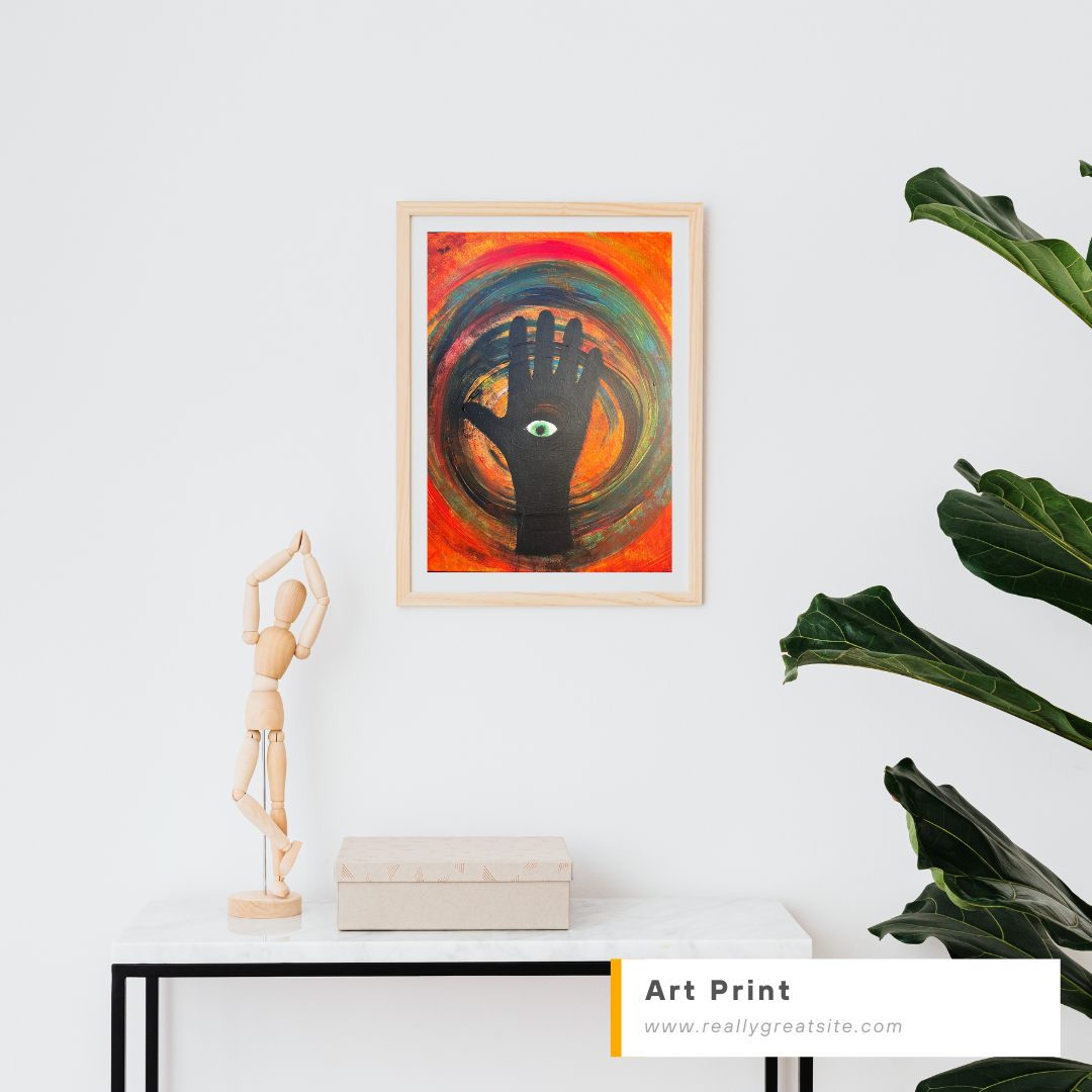 Abstract - Acrylic on Canvas 30cm x 40cm